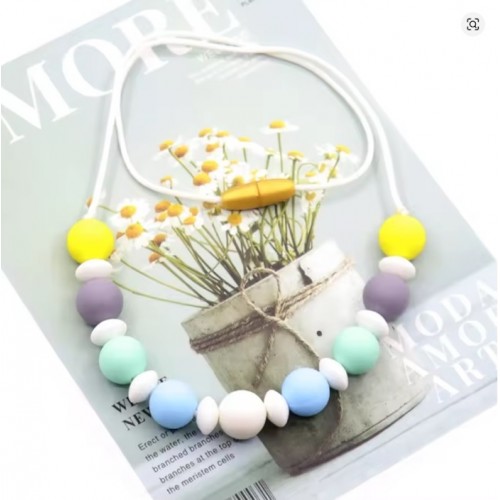 Βρεφικό Αισθητηριακό Κολιέ Mom teether neclace 7110